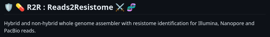 Reads2Resistome